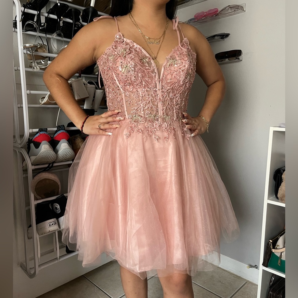 Girls Pink Cinderella Divine dress